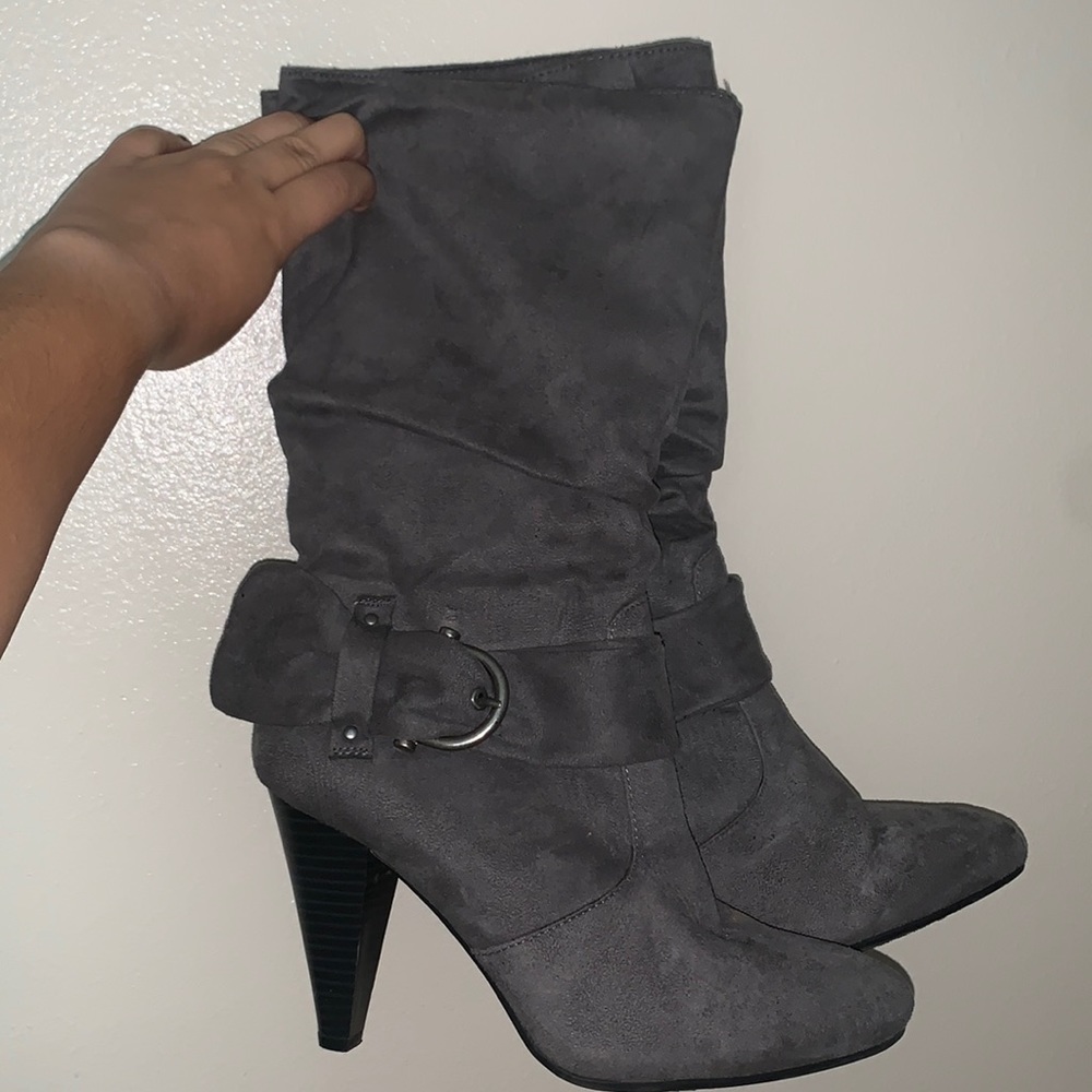 beautiful heeled boots